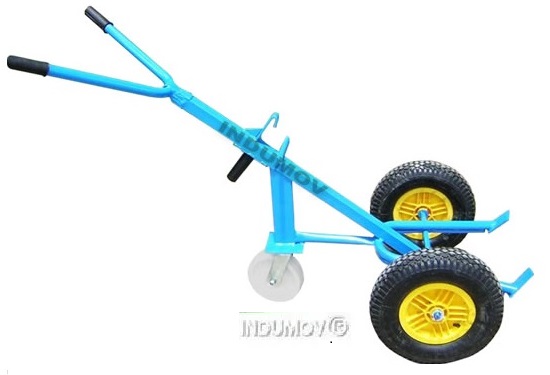 carretilla porta tambor