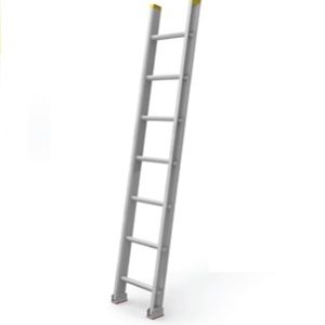 Escalera Hoja Simple De Aluminio