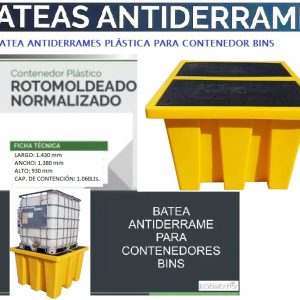 Bateas antiderrames