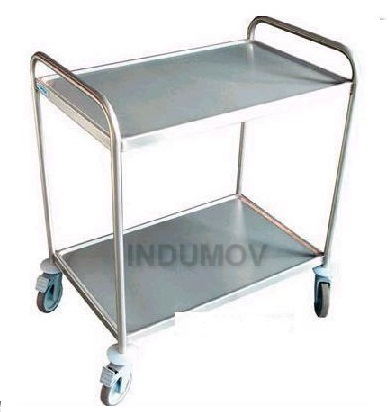 mesa rodante de acero