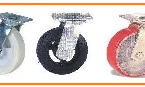 Horquillas Medio Pesadas Con Ruedas H° y Goma H° y Poliuretano