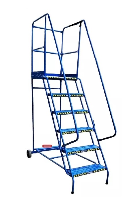 ESCALERA RODANTE TIPO BURRO PLEGABLE